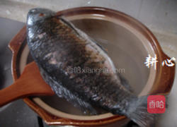 茼蒿鲫鱼汤的做法图解8
