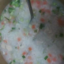 鲜鸡丁粥的做法[图]