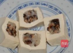 福禄盈馀之双冬酿豆腐的做法图解2