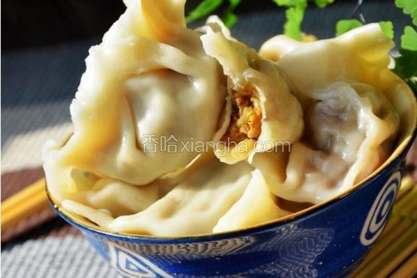 大白菜羊肉饺子