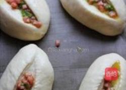芥末火腿香菜面包的做法图解7