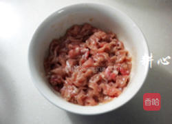 发菜肉片粥的做法图解3