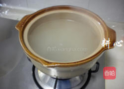 发菜肉片粥的做法图解6