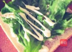 酥软足料火腿三明治的做法图解2