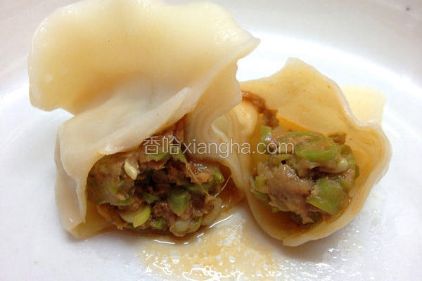 豇豆馅饺子