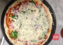 香肠披萨的做法图解7