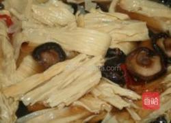 冬日温暖之香辣腐竹粉丝煲的做法图解5