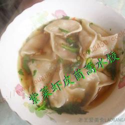 紫菜虾皮汤水饺的做法[图]
