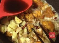 干锅鱼籽豆腐的做法图解4