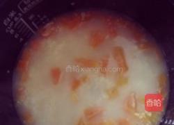 小米红薯粥&腊肉蒸蛋的做法图解5