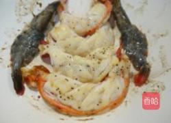 北非辣醬大蝦佐蕃紅花燉飯的做法图解8