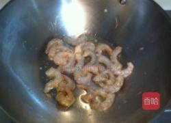 虾仁炒鱼面的做法图解5