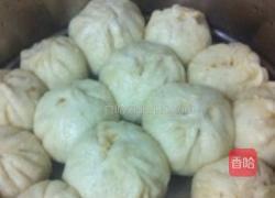 粉丝榨菜猪肉包的做法图解3