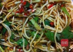 凉拌凉面的做法图解5