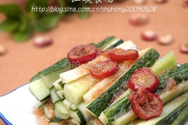 山楂蜜汁黄瓜