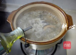 发菜香菇肉丸粥的做法图解12
