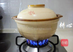 发菜香菇肉丸粥的做法图解4