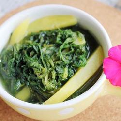 荠荠菜炖土豆的做法[图]