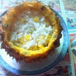 甜玉米粒菠萝饭的做法[图]