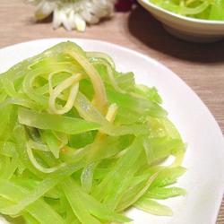 柠汁青笋丝的做法[图]