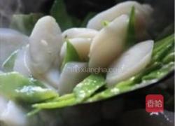 橄菜四季豆炒年糕的做法图解5