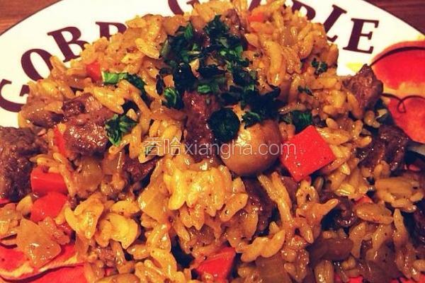 印度魔鬼咖喱牛排饭