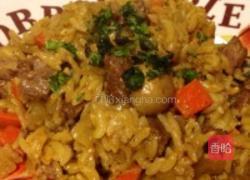 印度魔鬼咖喱牛排饭的做法图解21