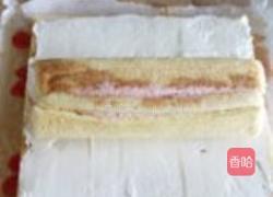 樱桃手绘双层蛋糕卷的做法图解26