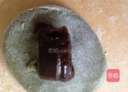 抹茶红豆沙糯米糍的做法图解8