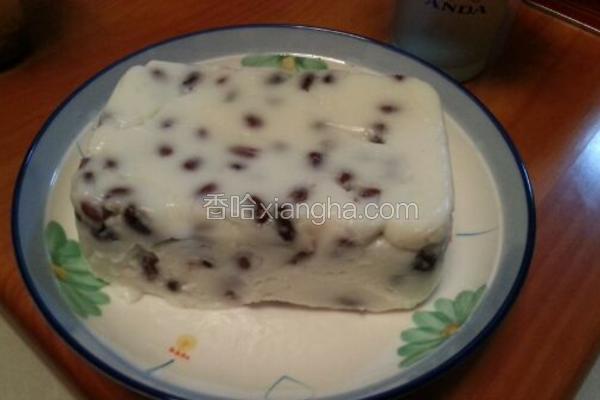 红豆椰汁糕
