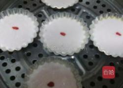 草莓米粉糕的做法图解4