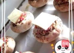 芝士烤蘑菇的做法图解7