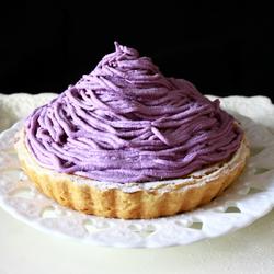 烤红薯派配紫薯蒙布朗的做法[图]