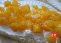 黄桃可可蛋糕的做法图解10