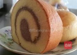 栗子奶油馅小山卷的做法图解1