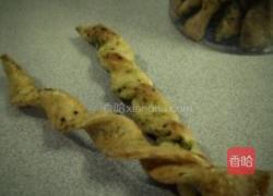 豆渣海苔棒的做法图解2