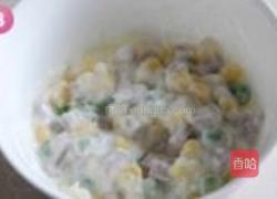 什锦沙拉饼干塔的做法图解3