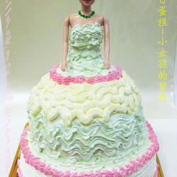 芭比生日蛋糕的做法[图]