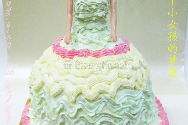 芭比生日蛋糕