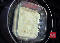 桂花白糖松糕的做法图解3