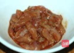 西瓜皮炒肉的做法图解3