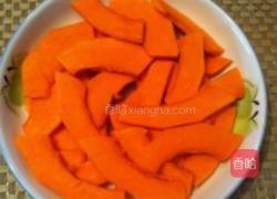 酒酿南瓜小圆子的做法图解1