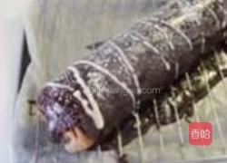 淋酱巧克力树莓蛋糕卷的做法图解16