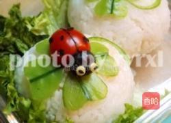 三叶草与瓢虫便当的做法图解13