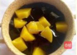 蜜桂花黄桃龟苓膏的做法图解12