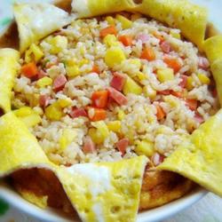 菠萝蛋包饭的做法[图]