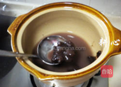 红豆沙雪蛤糖水的做法图解2