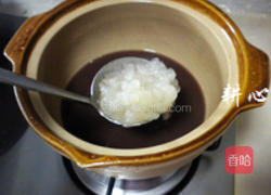 红豆沙雪蛤糖水的做法图解3