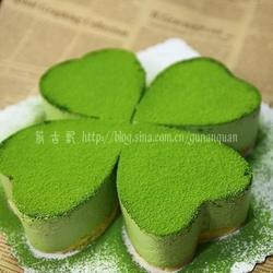 四叶草抹茶红豆冻芝士的做法[图]