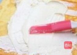 玫瑰芝士蛋糕卷的做法图解8